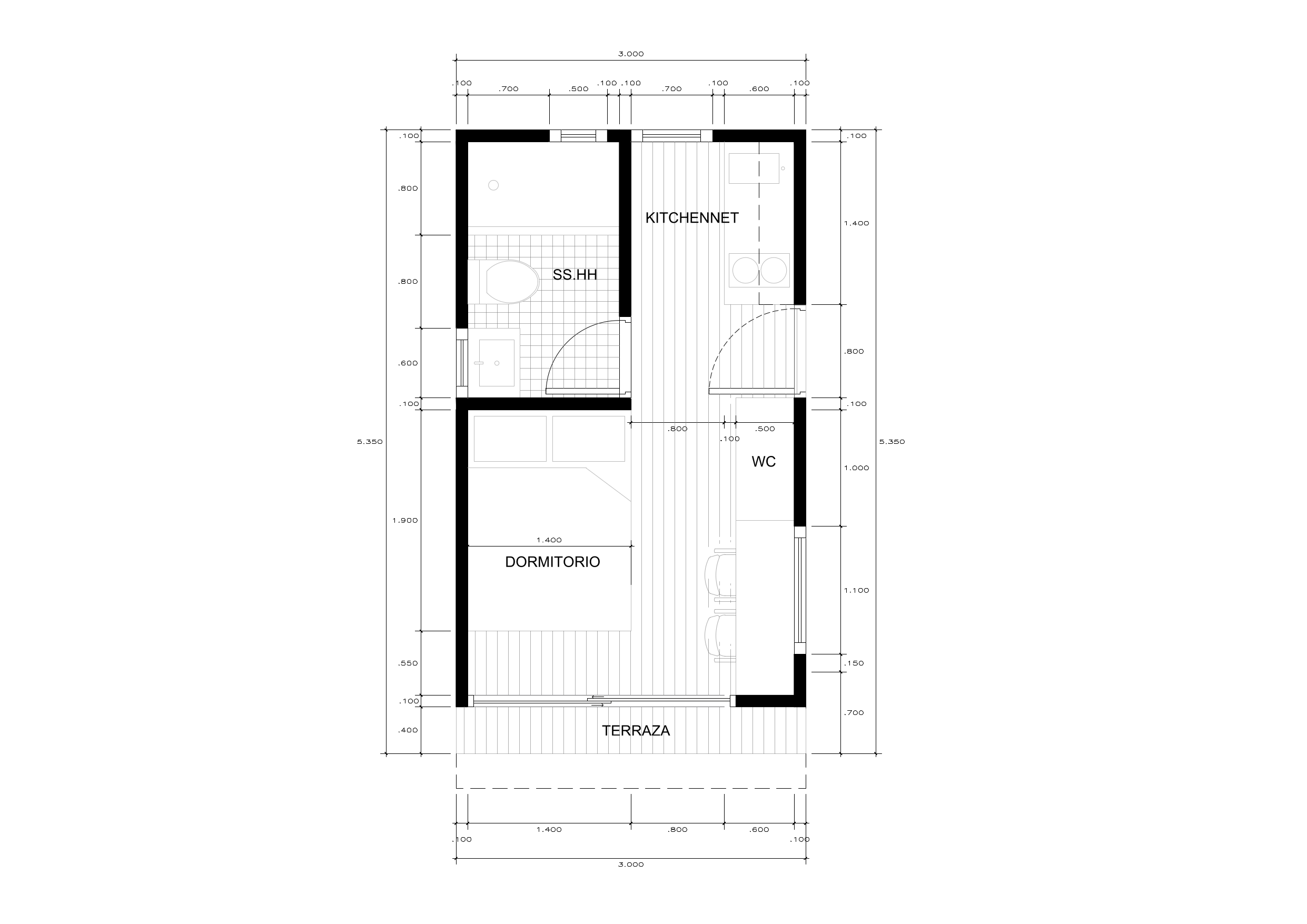 Bruma â plano en planta