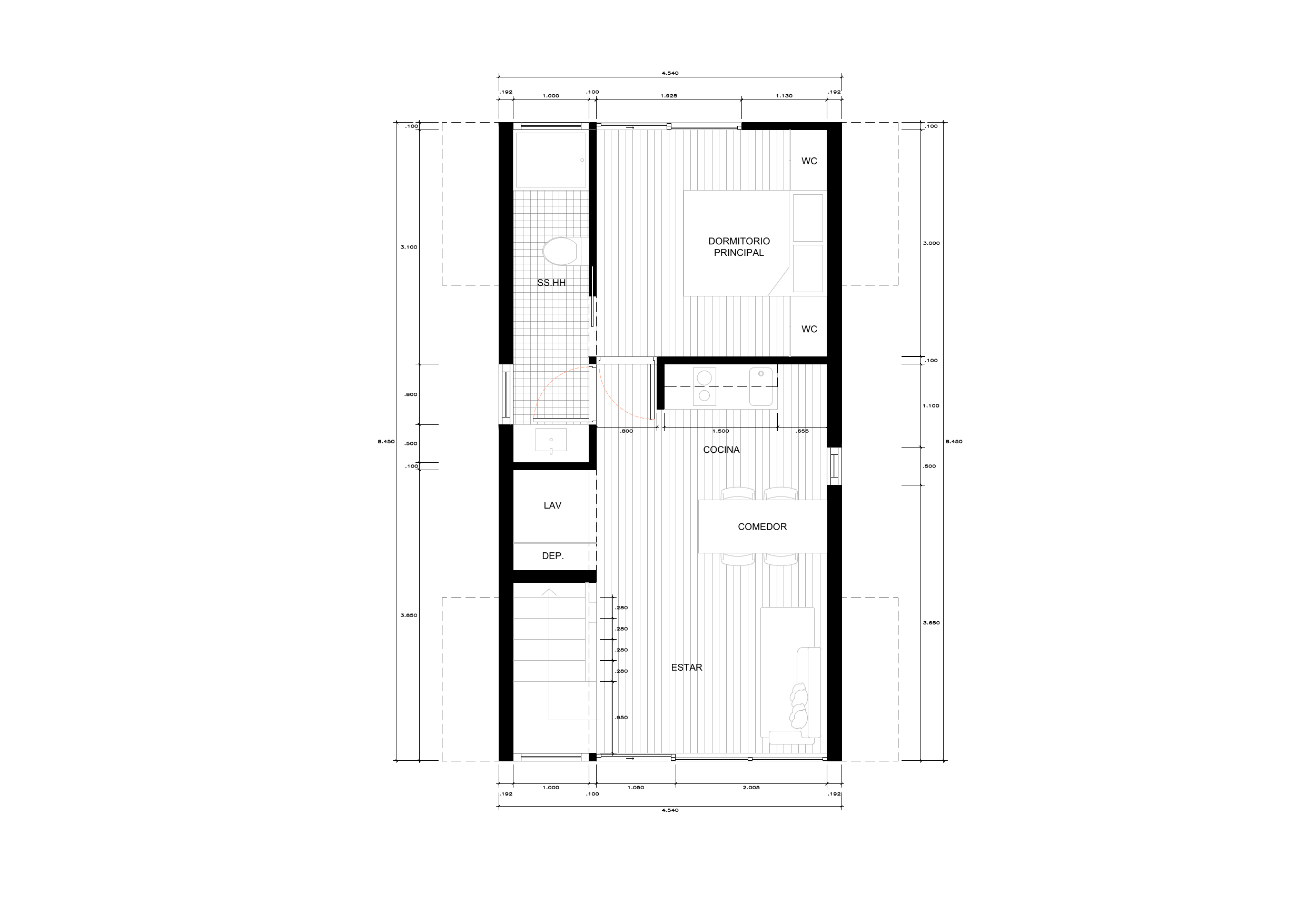 Pyramid â plano en planta