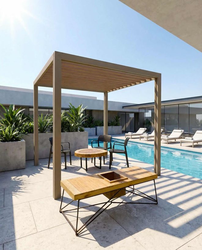 Pérgola LED